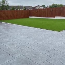 Grampian Pattern Pave Artificial Grass Installers Ellon
