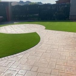 Grampian Pattern Pave Artificial Grass Installers Ellon